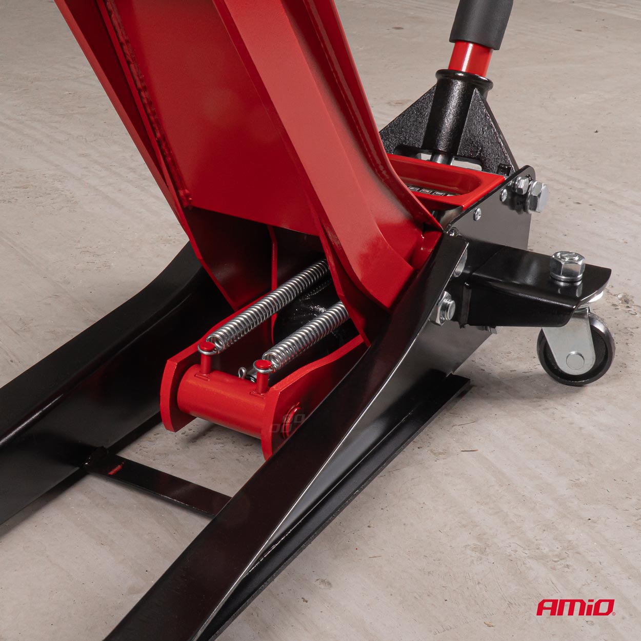 AMIO - Γρυλος Υδραυλικος Με Ροδες 3.000KG (υψος 75-510MM) - 1 Τεμ. (04215/AM) - Thumbnail 6