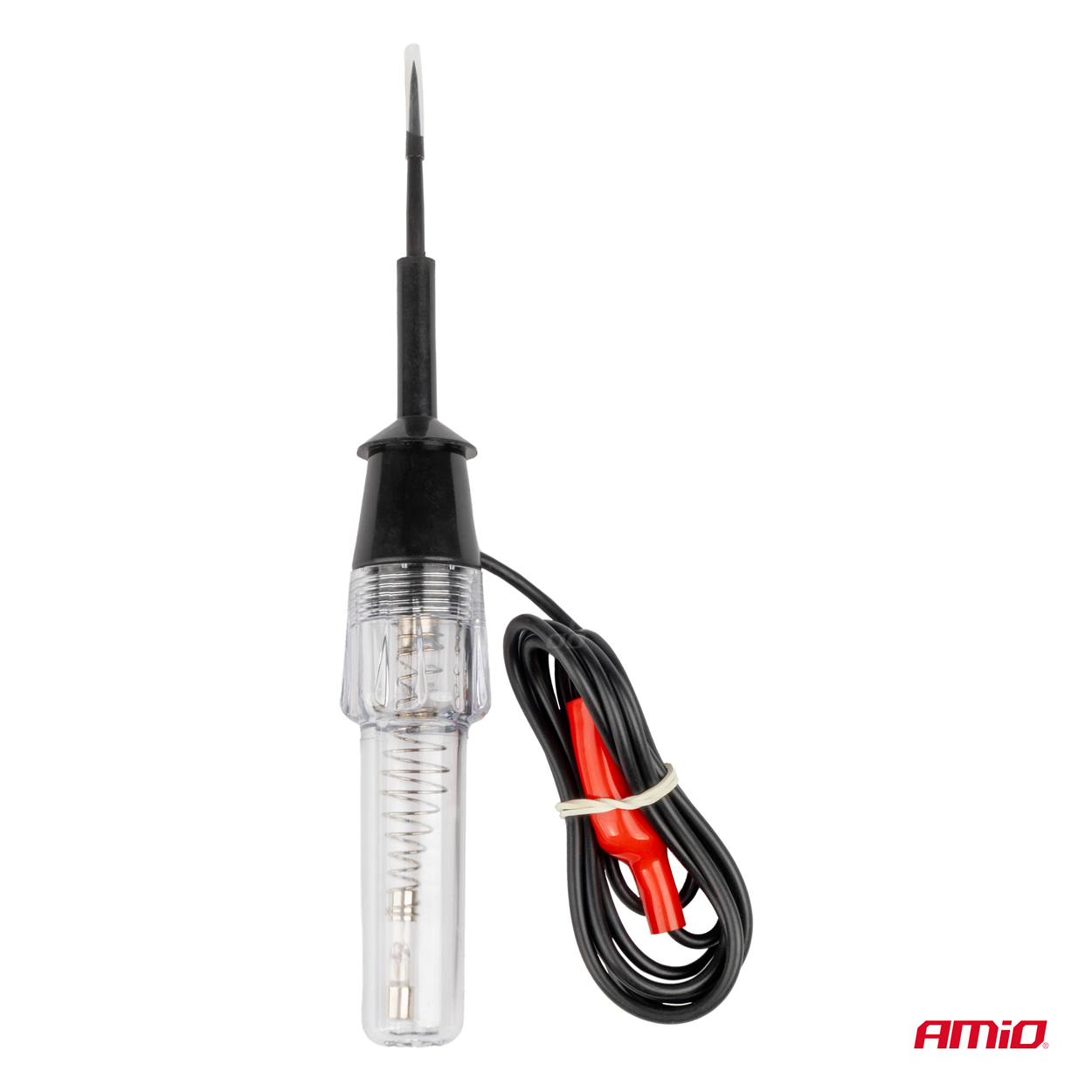 AMIO - Δοκιμαστικο Μεταλλικο Κατσαβιδι 6/12V (ακιδα) Με Καλωδιο Και Κροκοδειλακι - 1 Τεμ. (04272/AM) - Thumbnail 4