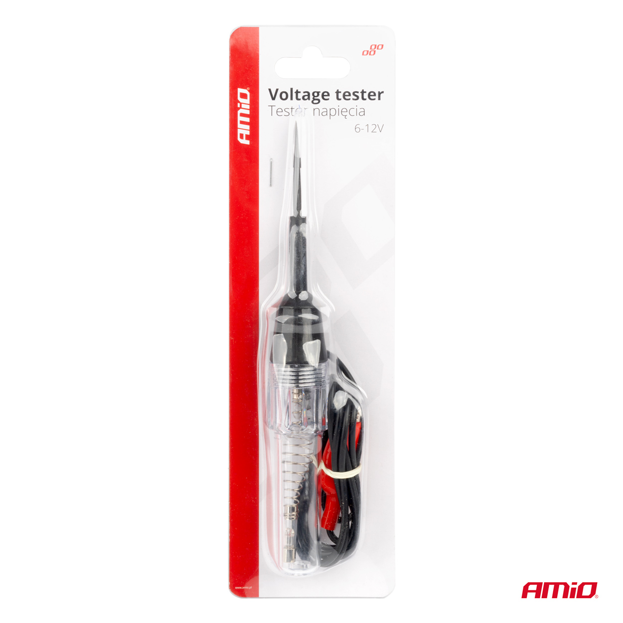 AMIO - Δοκιμαστικο Μεταλλικο Κατσαβιδι 6/12V (ακιδα) Με Καλωδιο Και Κροκοδειλακι - 1 Τεμ. (04272/AM) - Thumbnail 6
