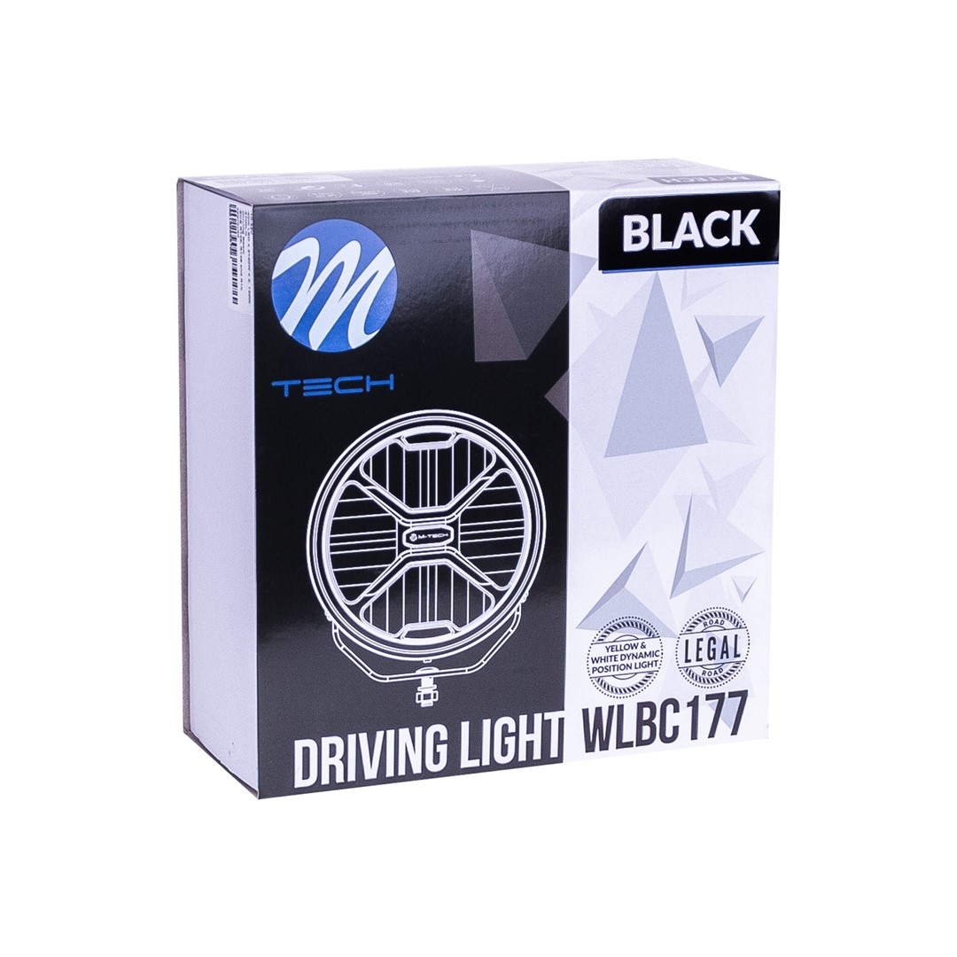 Προβολεας Στρογγυλος Driving Light Black Series LED 12-48V 80W 5.700K 11.000LM 220MM Mtech -  1 Τεμ. - Thumbnail 5