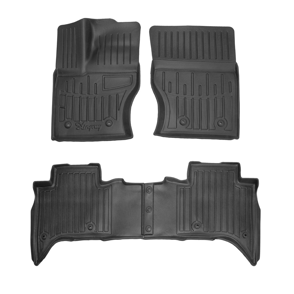 ΠΑΤΑΚΙA ΛΑΣΤΙΧΟ ΣΕ ΣΚΑΦΗ ME KOYMΠΩΜΑΤΑ ΓΙΑ LAND ROVER RANGE ROVER IV L405 5D 2012-2023 RACE AXION - 4 Τεμ.