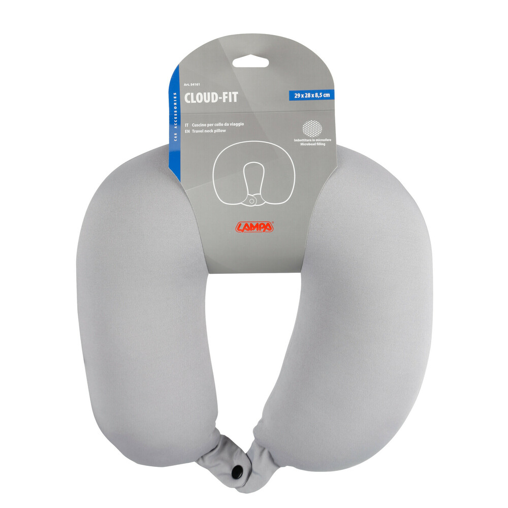 Μαξιλαρι Ταξιδιου Αυχενα Γκρι Cloud-fit LAMPA - 1 Τεμ. - Thumbnail 2
