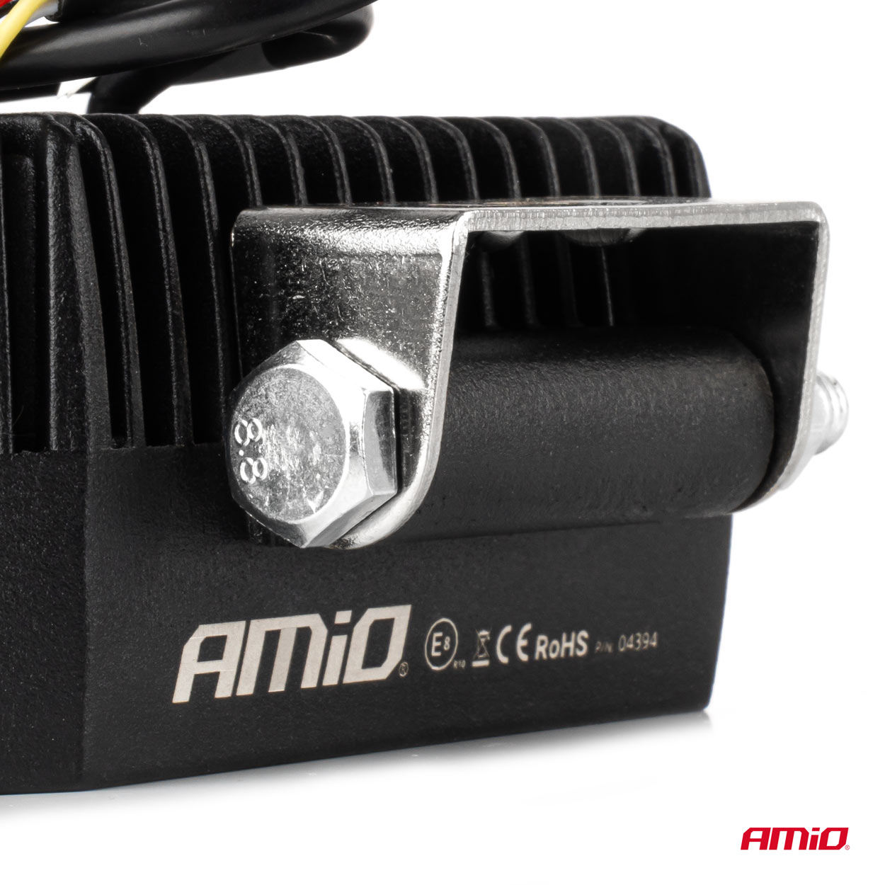 AMIO - Προβολεας Εργασιας Τετραγωνος LED 30W 9>50V 3 Χρησεων Λευκο/πορτοκαλι Φως 110X110X52MM - 1 Τεμ. (04394/AM) - Thumbnail 6