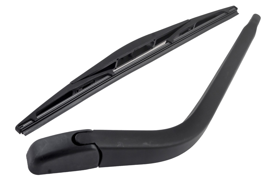 HONDA JAZZ 2002-2008 ΥΑΛΟΚΑΘΑΡΙΣΤΗΡΑΣ ΠΙΣΩ ME ΜΠΡΑΤΣΟ 35cm orig.76720-SAA-004