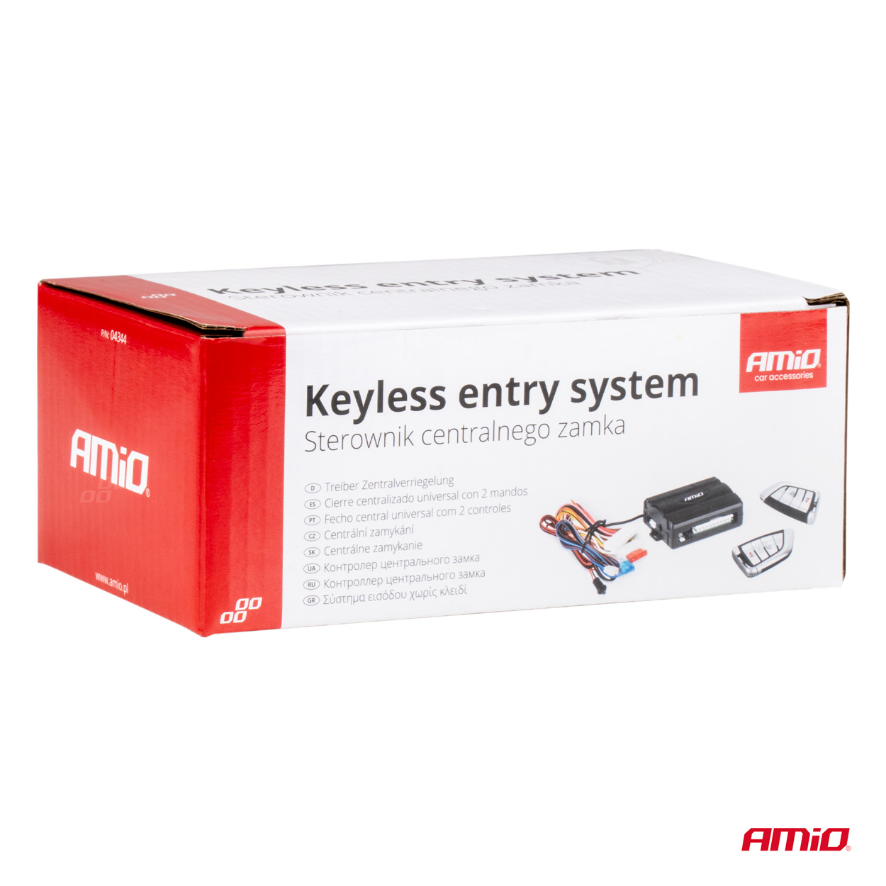 AMIO - Κεντρικο Κλειδωμα Αυτοκινητου Ασυρματο Keyless Entry Με 2 Χειριστηρια – 2 Τεμ. (04344/AM) - Thumbnail 9