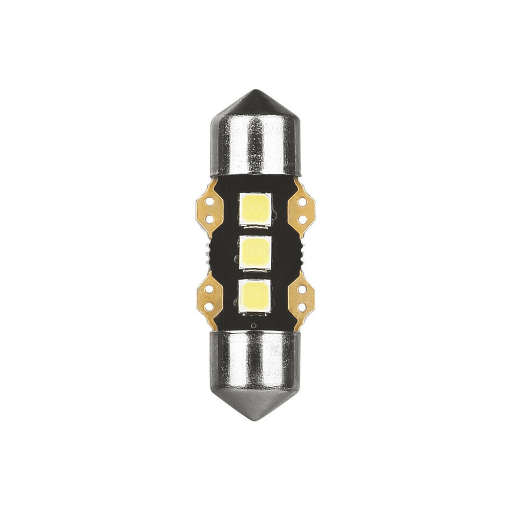 ΛΑΜΠΑΚΙΑ ΠΛΑΦΟΝΙΕΡΑΣ 12V 11x31mm 110/90lm 6.500K ΔΙΠΛΗΣ ΠΟΛΙΚΟΤΗΤΑΣ LED ULTRA-LUMEN SERIES 1ΤΕΜ.