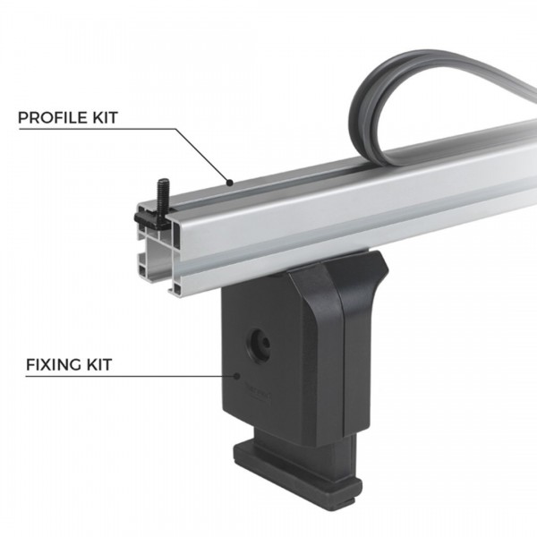 MENABO Ακρα (ποδια) FIX605FP Για Επαγγελματικη Μπαρα Professional - 2 Τεμ. (για 1 Μπαρα) (10290/MB) - Thumbnail 5