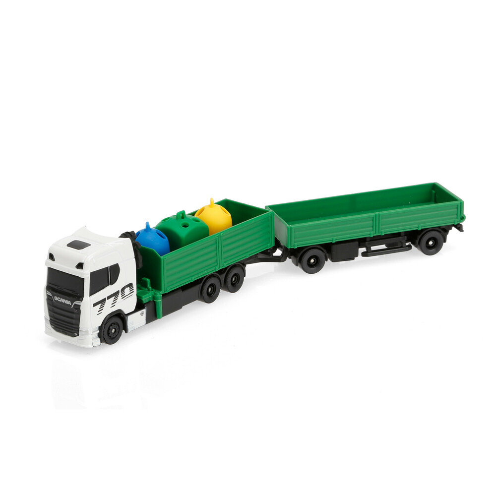Μινιατουρa Νταλικα Mini Truck Volvo/scania Σε Διαφορα Χρωματα 3'' Burago LAMPA 1τεμ. - Thumbnail 3