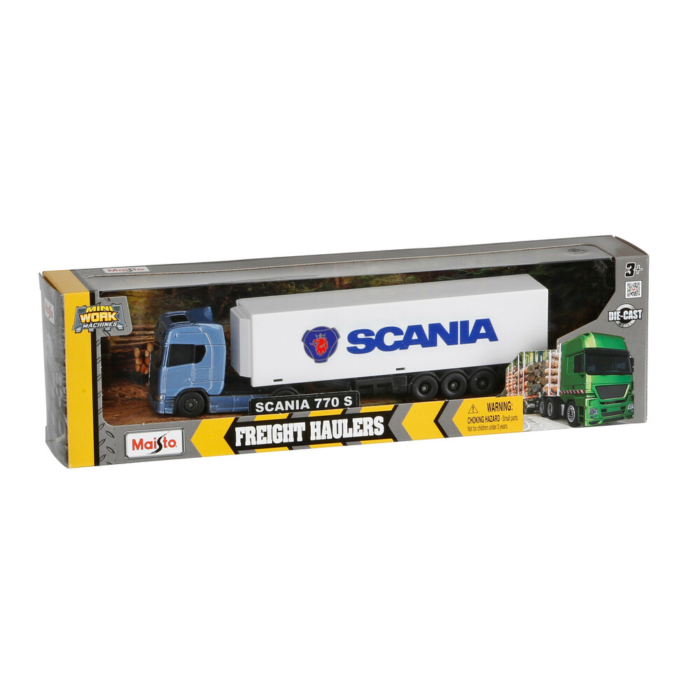 Μινιατουρa Νταλικα Mini Truck Volvo/scania Σε Διαφορα Χρωματα 3'' Burago LAMPA 1τεμ. - Thumbnail 6
