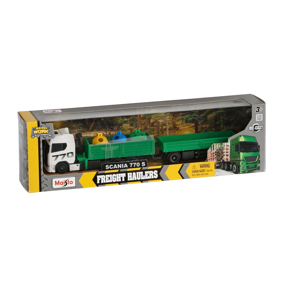 Μινιατουρa Νταλικα Mini Truck Volvo/scania Σε Διαφορα Χρωματα 3'' Burago LAMPA 1τεμ. - Thumbnail 7