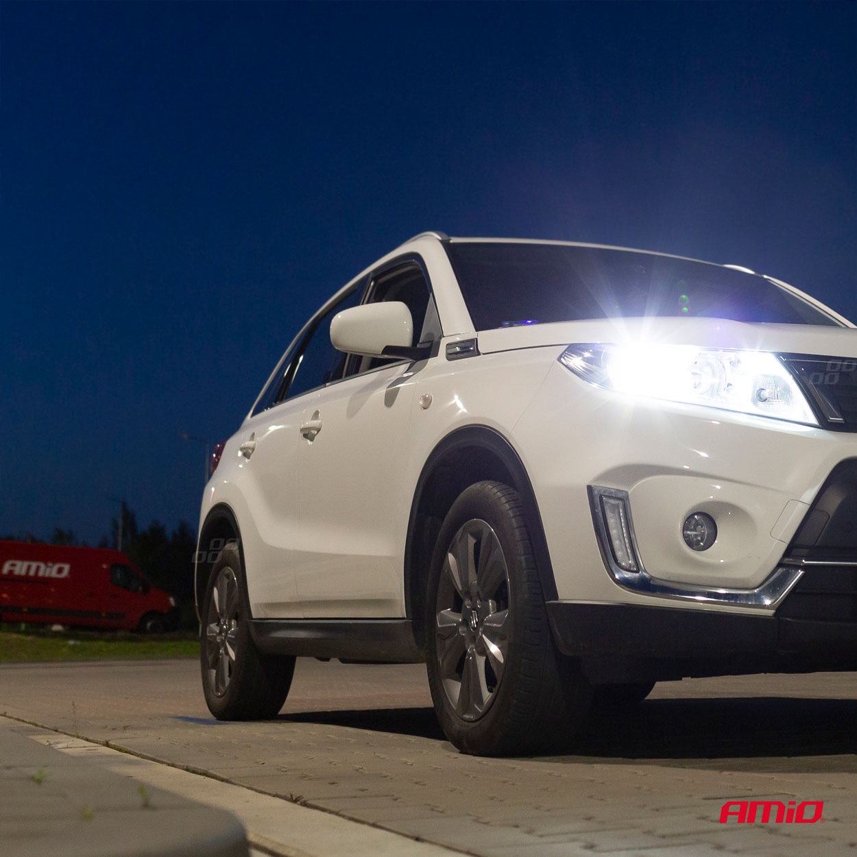 AMIO - Λάμπες LED Η7 12V/24V 44W 6.500K 3.800LM Cob - 2 Τεμ. (02844/AM) - Thumbnail 2