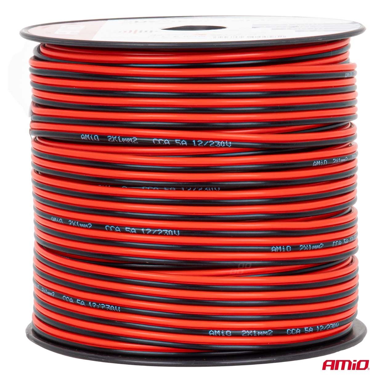 AMIO - Δίδυμο Καλώδιο Ηχείων Cca 2×1MM² 100M - 1 Τεμ. (04458/AM) - Thumbnail 2