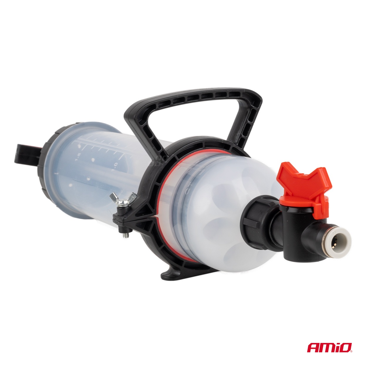 AMIO - Σύριγγα Αναρρόφησης & Αλλαγής Υγρών 1500ML Με Εύκαμπτο Σωλήνα – Για Λάδια Υγρά Φρένων & Ψυκτικά - 1 Τεμ. (04278/AM) - Thumbnail 2