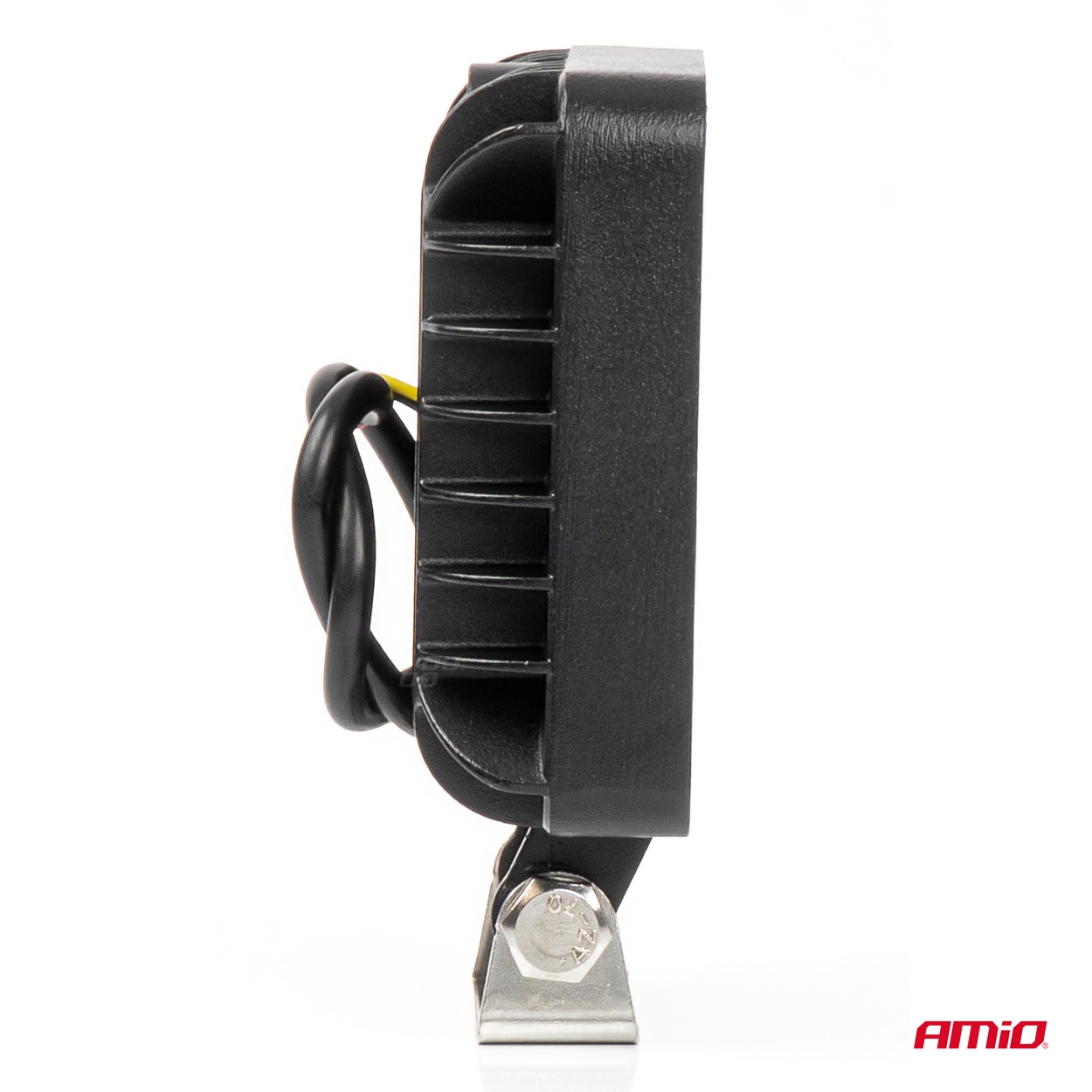 AMIO - LED Λάμπα Εργασίας 36W 3600LM 6500K Με Προειδοποιητικό Φως – 9–36V (λευκό + Κίτρινο) Spot Αλουμινένια - 1 Τεμ. - (04419/AM) - Thumbnail 5