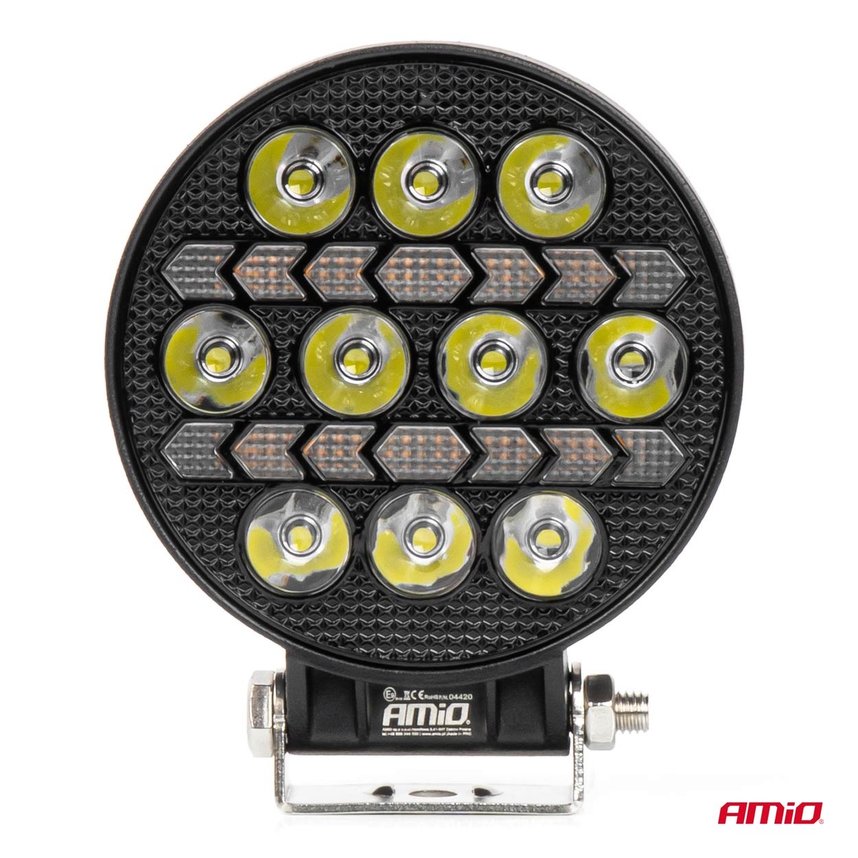 AMIO - Προβολέας Εργασίας LED AWL76 45W 3000LM 6500K Με Λευκό + Κίτρινο Φώς Προειδοποίησης  9/36V - 1 Τεμ. (04420/AM) - Thumbnail 6