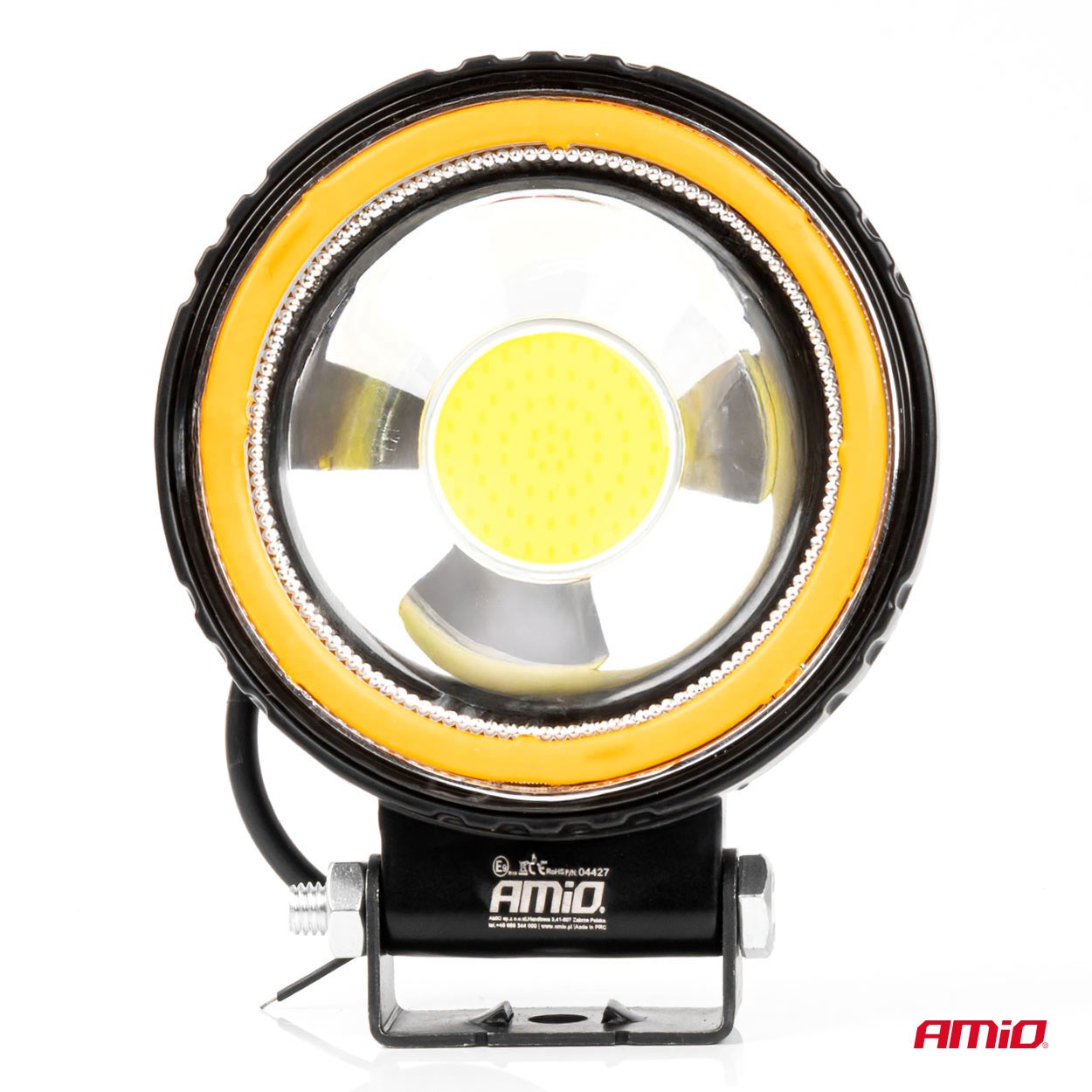 AMIO - Προβολέας Εργασίας LED AWL83 Flood 48W 3600LM 6500K Με Σταθερή Κίτρινη LED Μπάρα - 1 Τεμ. (04427/AM) - Thumbnail 5