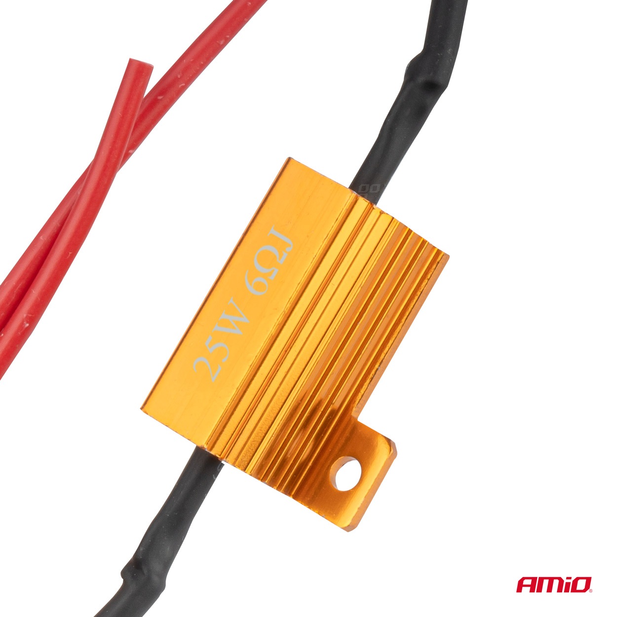 AMIO - Canbus Αντίσταση 6ω 25W Για LED Λάμπες – Anti Error - 1 Τεμ. (04092/AM) - Thumbnail 3