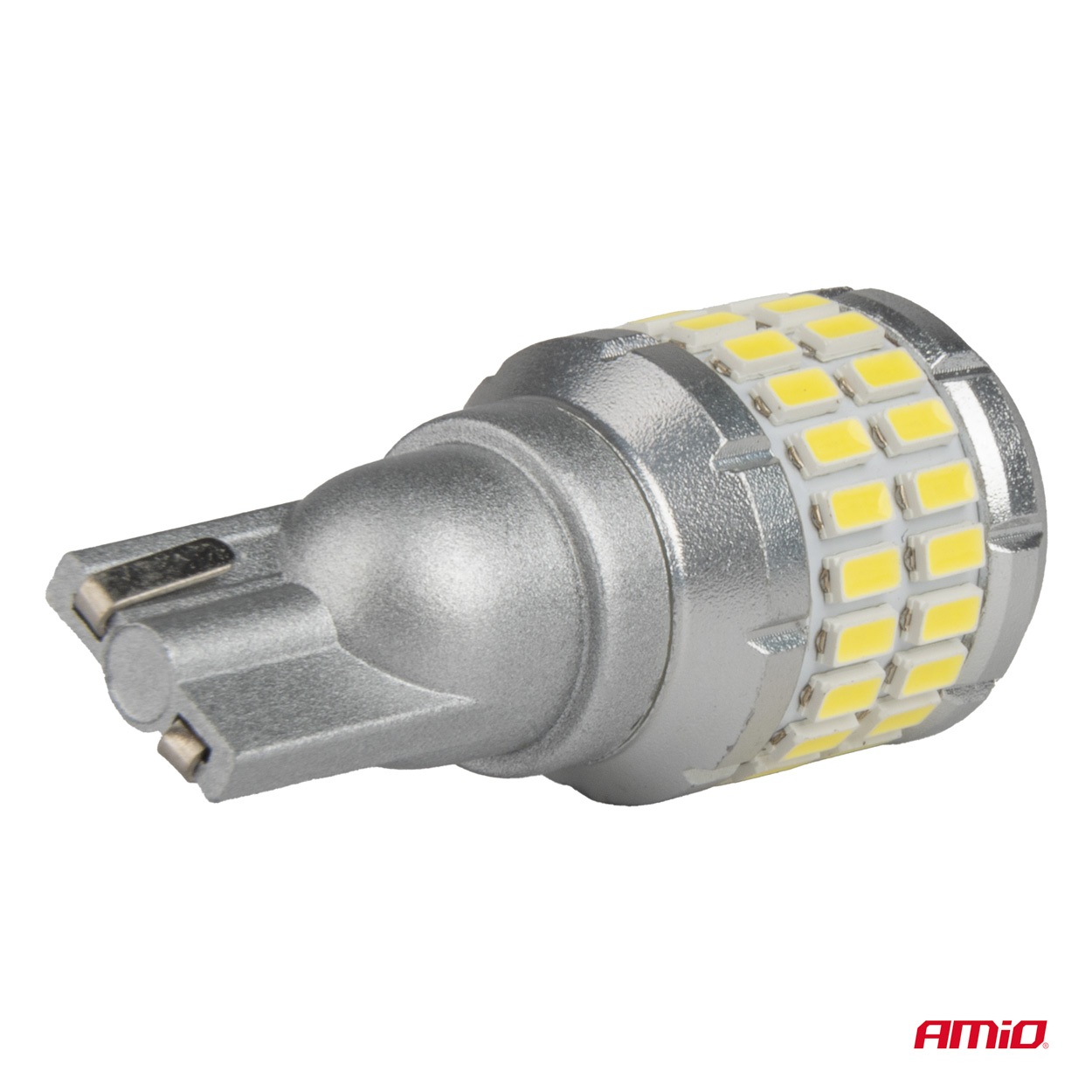 AMIO - Λάμπα LED Canbus T15 (W16W) 48SMD 3014 + 4SMD 3030 Λευκή 6000K 12V/24V Για Φώτα Όπισθεν & Βοηθητικό Φωτισμό - 2τεμ. (04261/AM) - Thumbnail 4