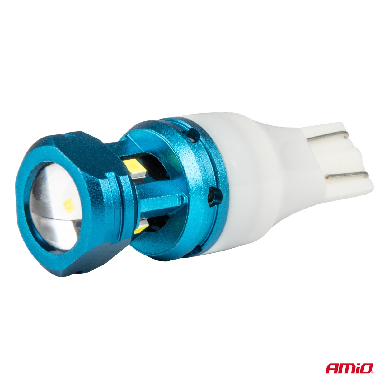 AMIO - Λάμπες LED Canbus T15 (W16W) 4SMD 1860XS Λευκή 6000K 12V/24V Για Φώτα Όπισθεν, Πινακίδας & Χώρου Αποσκευών - 2τεμ. (04251/AM) - Thumbnail 3
