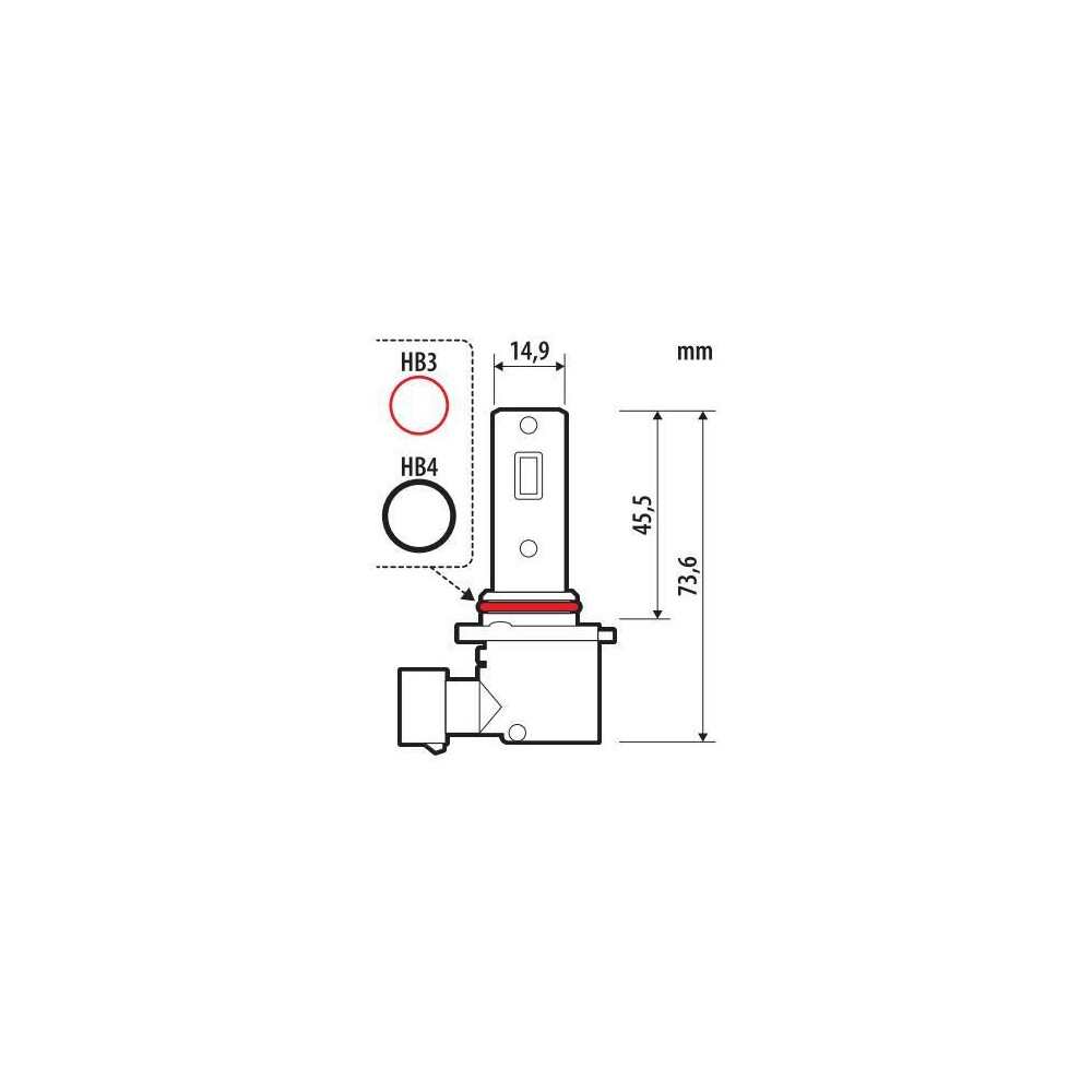 LAMPA - LED Λάμπα Αυτοκινήτου Halo Venus Series HB3 / HB4 12V 10W Quick-fit – Υψηλής Φωτεινότητας, Fanless Technology - 1 Τεμ. (L5767.5) - Thumbnail 2