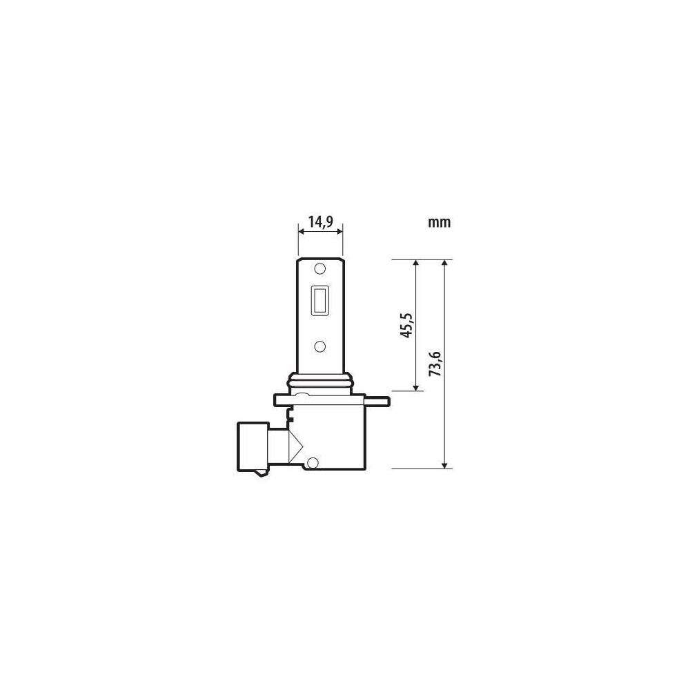 LAMPA - LED Λάμπα Αυτοκινήτου Halo Venus Series HIR2 (9012) 12V 10W Quick-fit – Υψηλής Φωτεινότητας, Fanless Technology - 1 Τεμ. (L5767.6) - Thumbnail 2