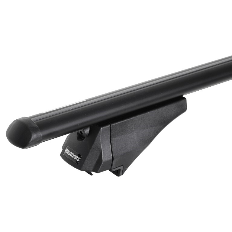 MENABO Μπαρες Οροφης Αλουμινιου Tiger Black 118.5 Cm Σε Μαυρο Χρωμα Για Renault Koleos 5 Doors 2017> Με Flush Ή Raised Rails - 2 Τεμ. (8590/MB) - Thumbnail 6