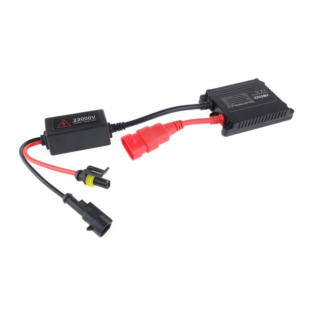 AMIO - Μετασχηματιστής Xenon Hid Slim Ballast Digital Τάση Λειτουργίας 9-16V Απόδοσης 35W Ένταση Ρεύματος 3.2A Για Kit Xenon Διάσταση 85X60X15MM Για Επιβατικά Αυτοκίνητα - 1 Τεμ. (01545/AM) - Thumbnail 2