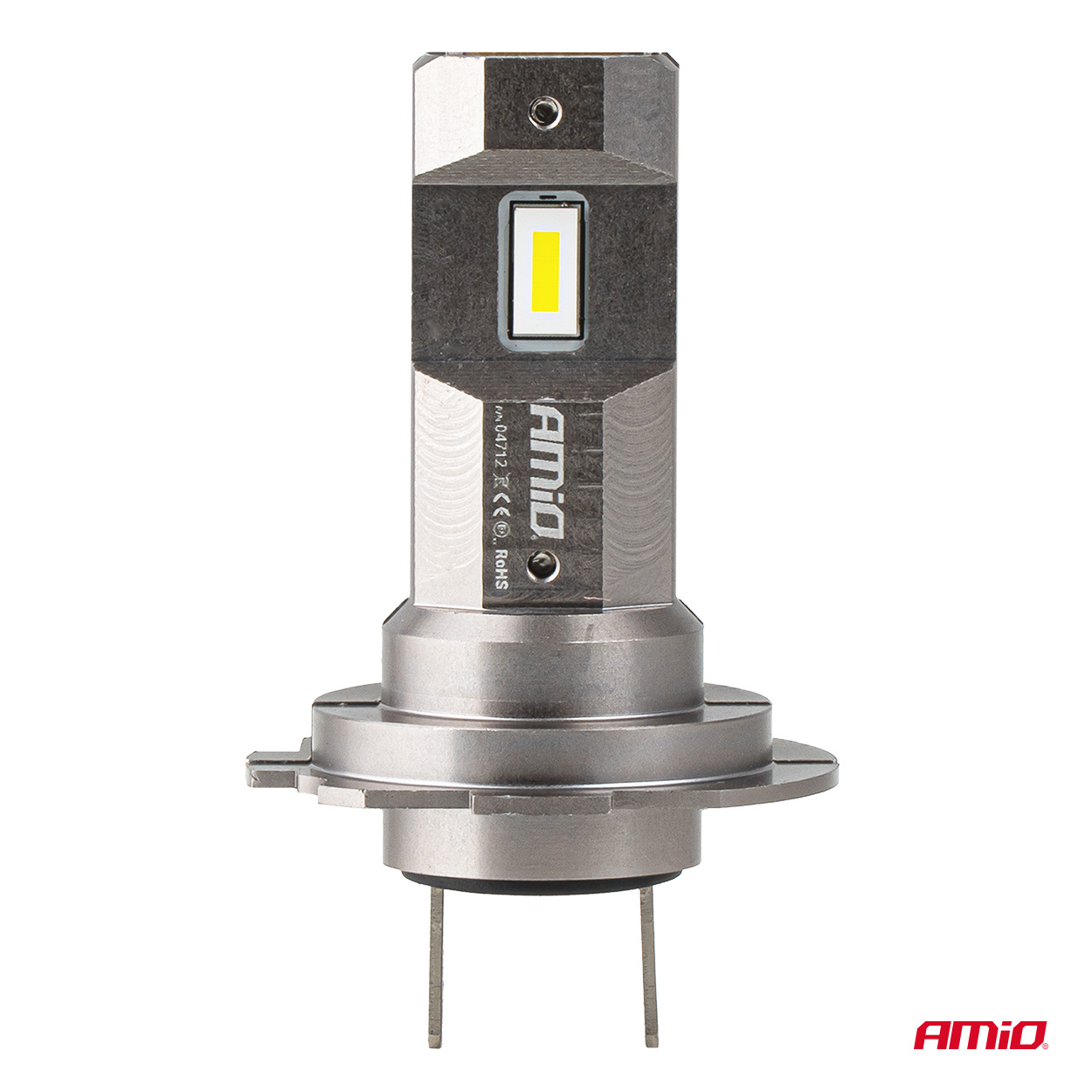 AMIO - Λαμπτήρες LED Φώτων Εμπρός Τύπου H7/H18 Βάση PX26D/PY26D-1 Τάση Λειτουργίας 12V Απόδοσης 30W (2710LM) Series H25 Canbus 6000K Για Επιβατικά Αυτοκίνητα - 2 Τεμ. (04712/AM) - Thumbnail 2