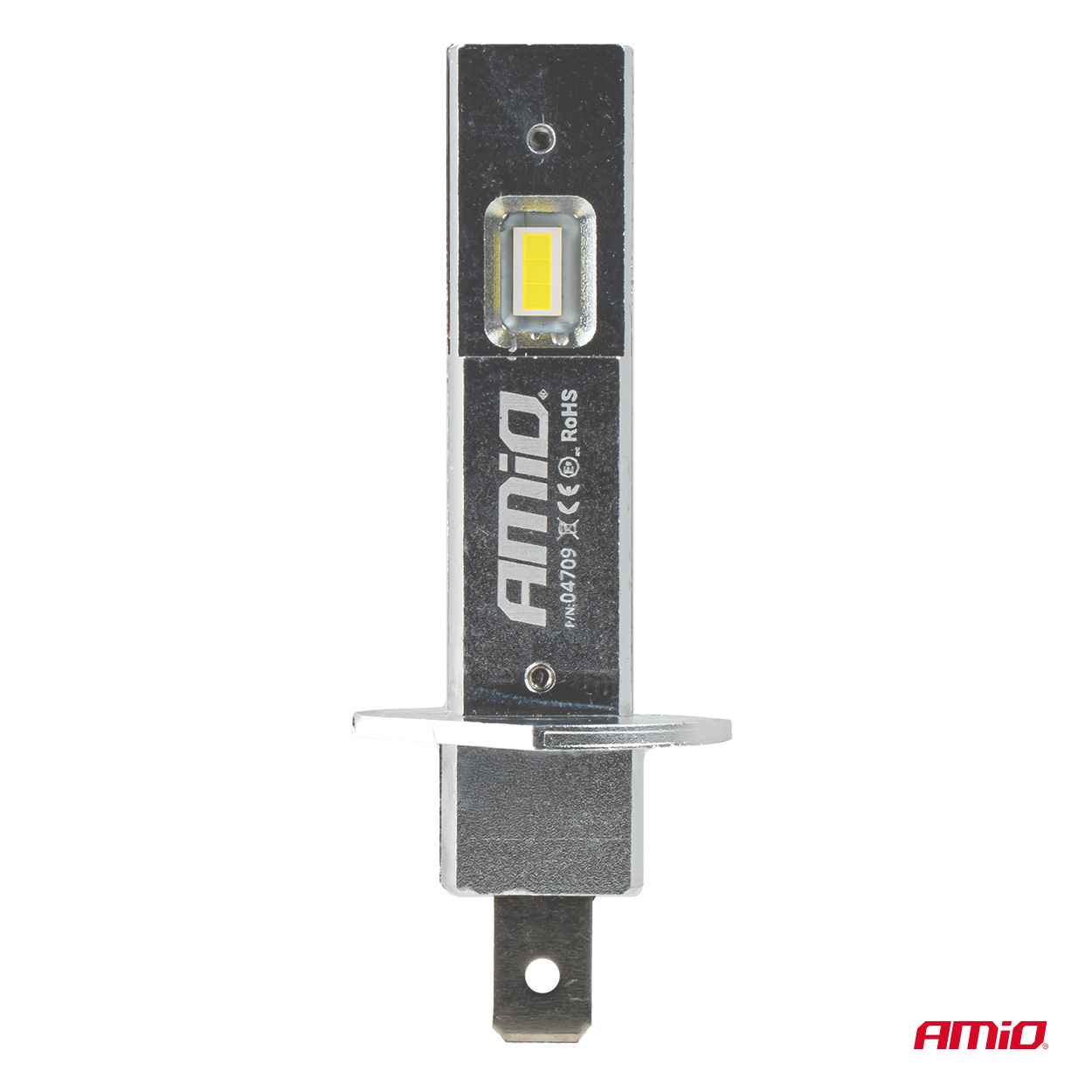 AMIO - Λαμπτήρες LED Φώτων Εμπρός Τύπου H1 Βάση P14.5S Τάση Λειτουργίας 12V Απόδοσης 20W (2920LM) Series H25 Canbus 6000K Για Επιβατικά Αυτοκίνητα - 2 Τεμ. (04709/AM) - Thumbnail 2