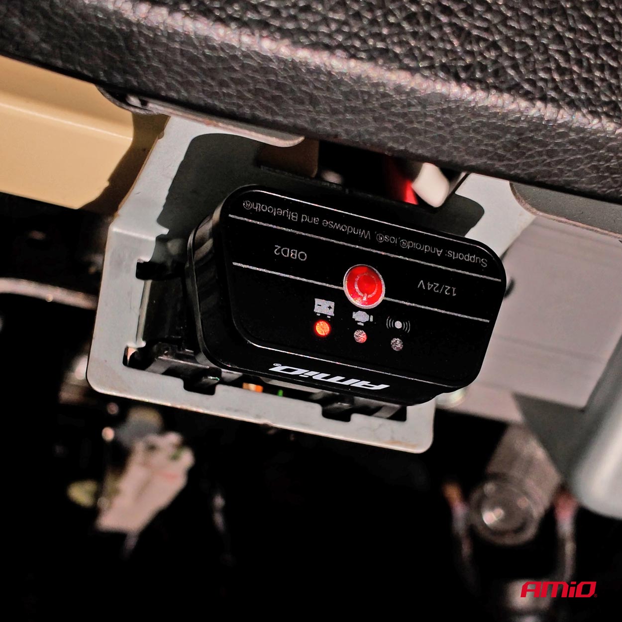 AMIO - Διαγνωστικό Αυτοκινήτου Obd 2 Τύπου ELM327 Bluetooth PIC25K80 Τάση Λειτουργίας 12V Με Ασύρματη Σύνδεση Για Επιβατικά Αυτοκίνητα - 1 Τεμ. (04731/AM) - Thumbnail 8