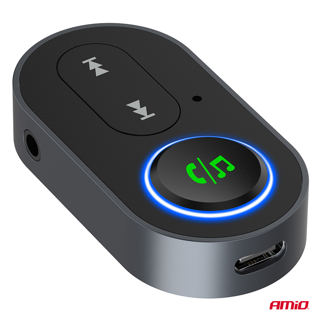 AMIO - Bluetooth Δέκτης (receiver) Για Ασύρματη Μετάδοση Ήχου Με Υποδοχή Mini Jack 3.5MM Για Αυτοκίνητα Και Ηχοσυστήματα - 1 Τεμ. (04658/AM) - Thumbnail 8