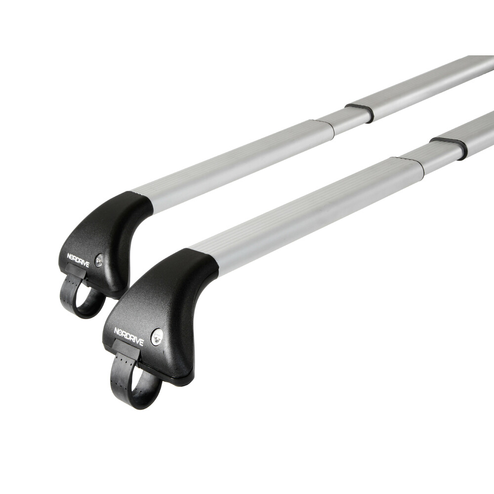 NORDRIVE - Μπάρα Snap-fit Αλουμινίου Τηλεσκοπική 100>136CM Με Κλειδί Πλήρες Σετ Με Πόδια Τύπου Sw - 2 Τεμ. (N15013) - Thumbnail 2