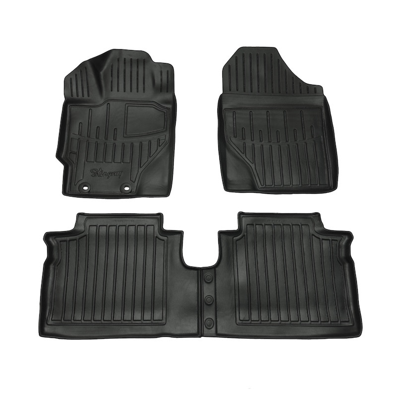 Race Axion - Πατάκια Για Toyota Yaris III (XP13) 2011-2020 3πορτο / 5πορτο Λάστιχο Σκαφάκια Με Κουμπώματα για Επιβατικά Αυτοκίνητα - 4 τεμ. (5022574/ST)