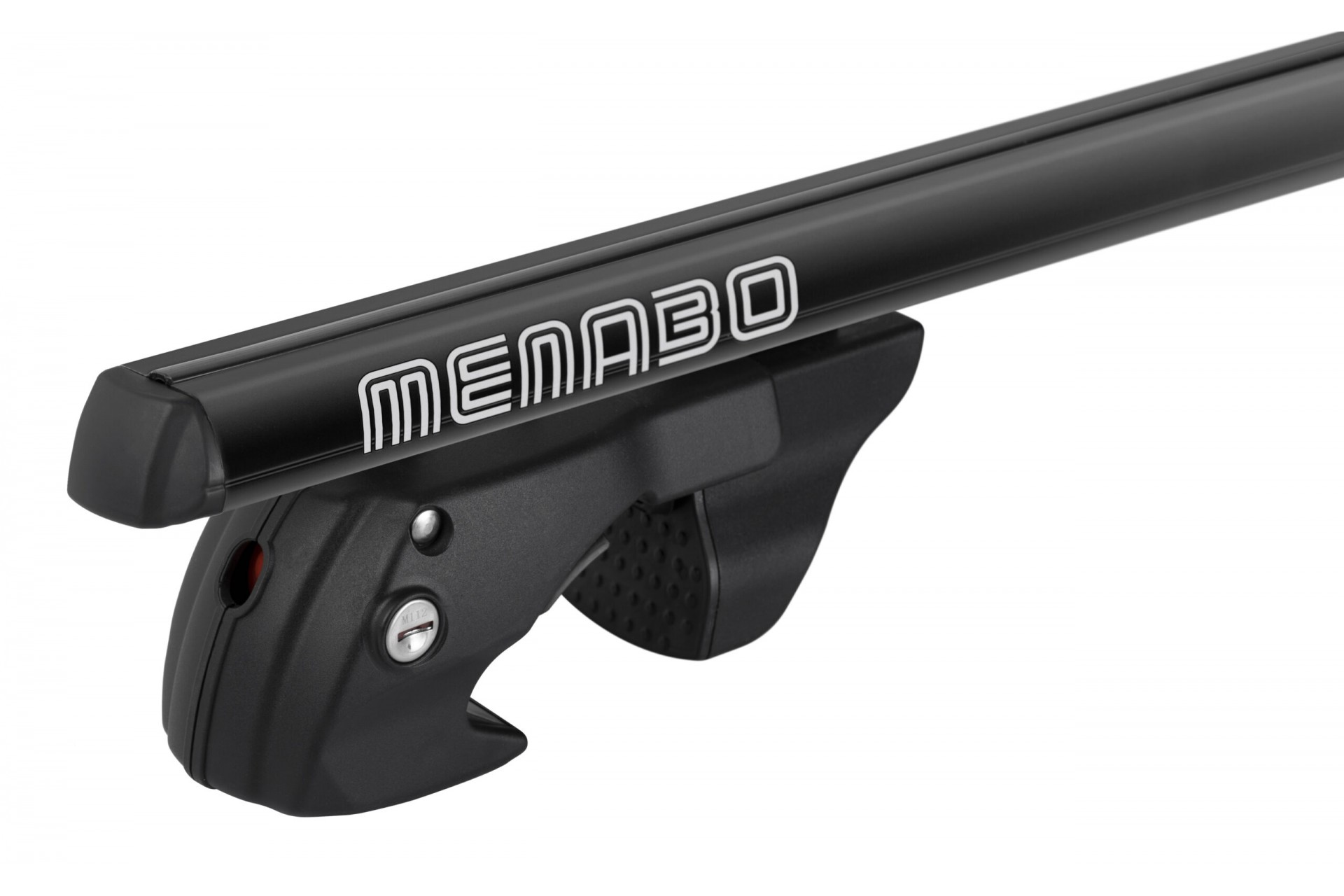 MENABO Μπαρες Οροφης Αλουμινιου Sherman Black 120 Cm Σε Μαυρο Χρωμα Για Daewoo Matiz 5 Doors 1998>2007 Με Raised Rails (παράλληλες Μπάρες Με Κενό) - 2 Τεμ. (12280/MB) - Thumbnail 2