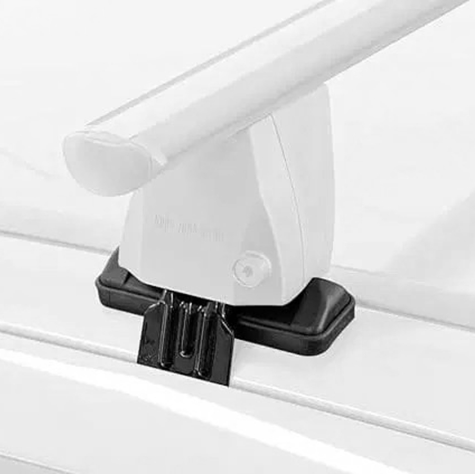 MENABO - Σετ Άκρα (πόδια) Kit Type G Για Μπάρες Οροφής Delta Black / Silver - 1 Σετ (15990/MB) - Thumbnail 2
