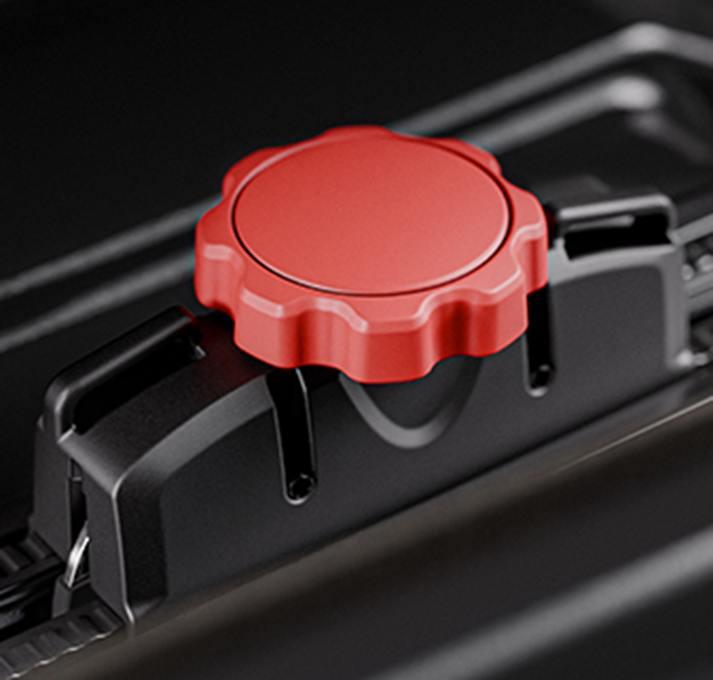 MENABO - Μπαγκαζιέρα Οροφής Satellite 600 Duo Black Crab Με Δαγκάνες Σε Μαύρο Γυαλιστερό Χρώμα Από ABS Πλαστικό Με Διαστάσεις 197,6X94,1X46,7 Cm - 1 Τεμ. (16920/MB) - Thumbnail 4
