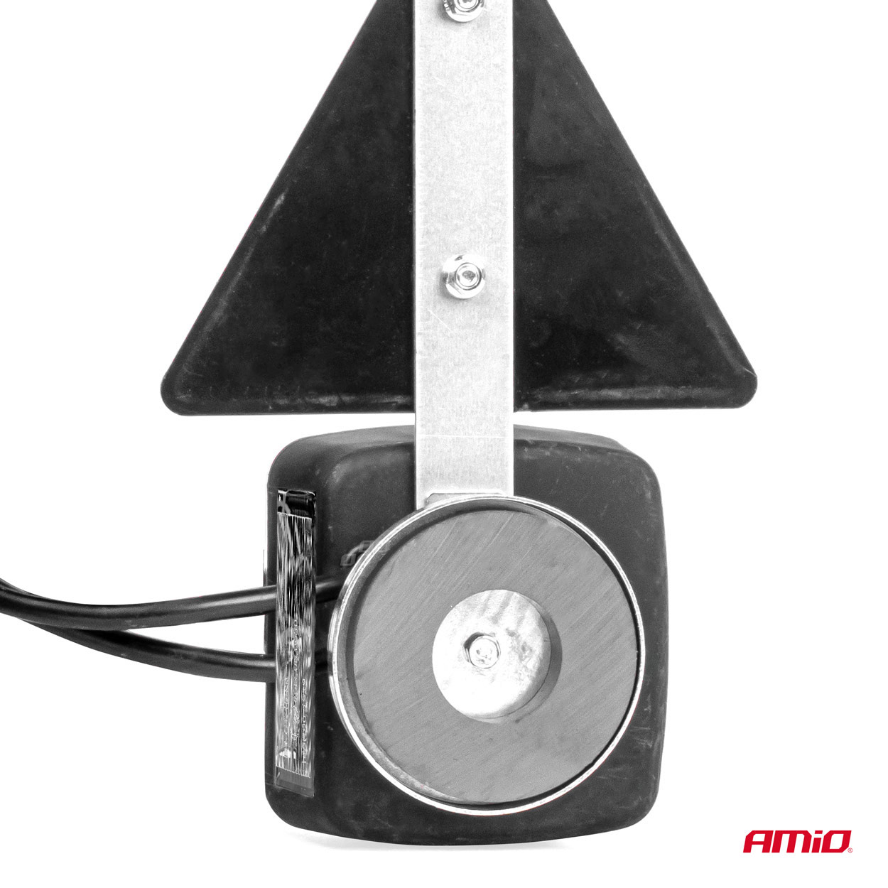 AMIO – Φανάρια Τρέιλερ Μαγνητικά 12V Με 7-PIN Iso & Ανακλαστικά Τρίγωνα Για Ασφαλή Σήμανση & Ορατότητα – 2 Τεμ. (02095/AM) - Thumbnail 3