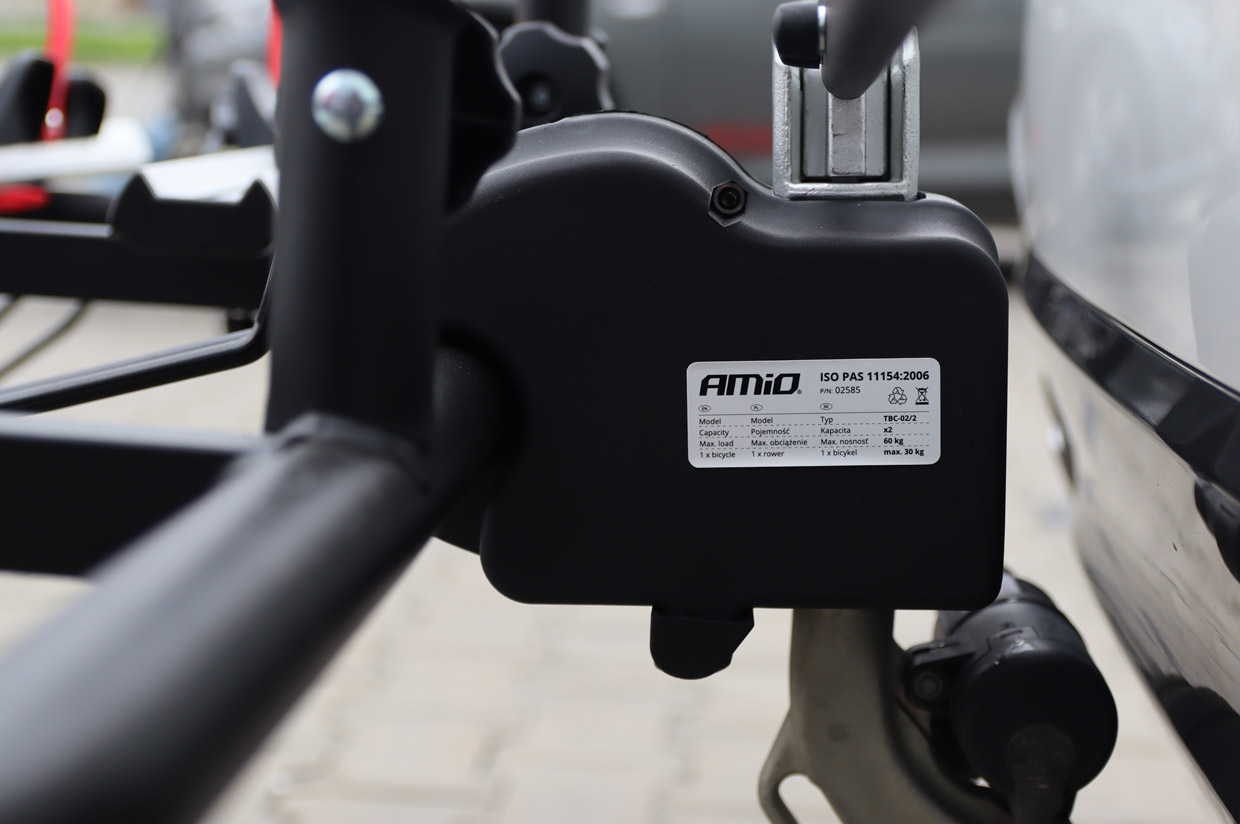 AMIO – Βάση Ποδηλάτου Κοτσαδόρου TBC-02/2 Για 2 E-bike Έως 60KG Με Αναδίπλωση & Κλείδωμα Για Ασφαλή Μεταφορά – 1 Τεμ. (02585/AM) - Thumbnail 13