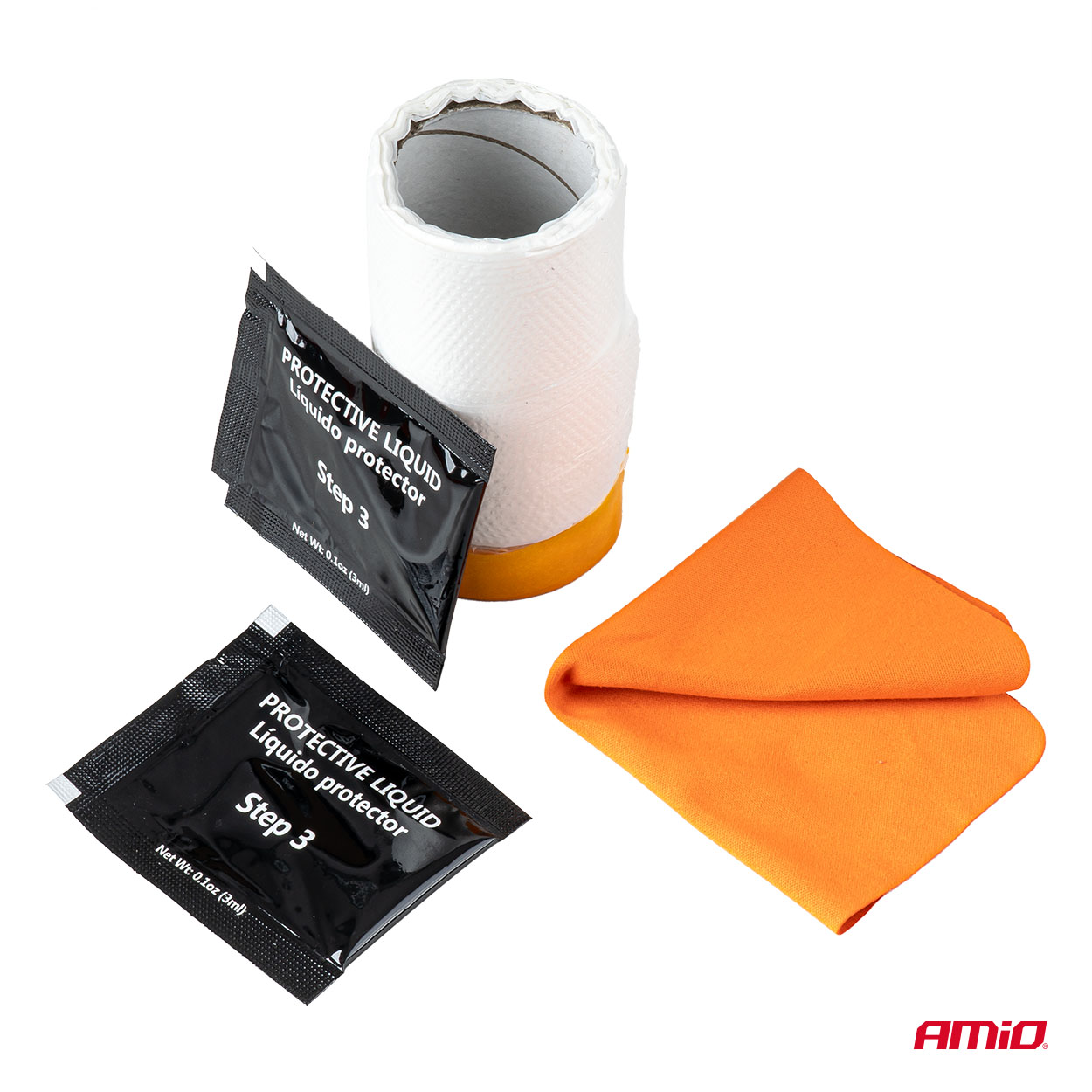AMIO – Kit Ξεθαμπώματος Φαναριών Με Αλοιφαδόρο Χειρός Heavy Duty Για Ασφαλή Εγκατάσταση & Καθημερινή Χρήση – 1 Κιτ (04793/AM) - Thumbnail 6