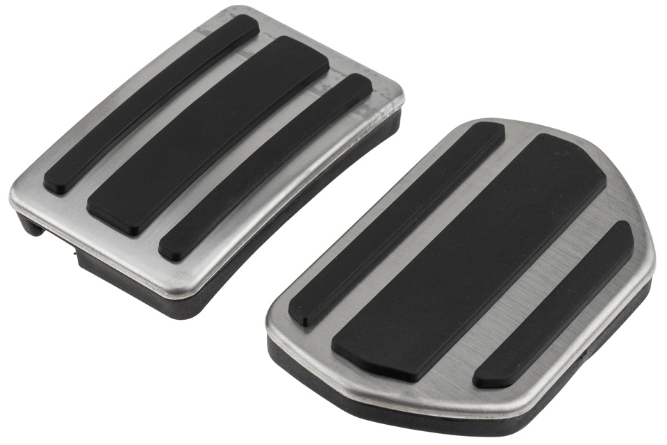 NTY - Σετ Πεντάλ για Αυτόματο Κιβώτιο για Citroen C5 / C6 / C8 / DS5 και Peugeot 508 / 3008 με αντιολισθητική επιφάνεια για σταθερό πάτημα και άνετο έλεγχο - 1 Σετ (EZC-PE-115)