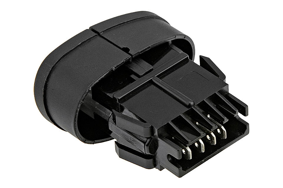 NTY - Διακόπτης Θέρμανσης Πίσω Παρμπρίζ 4 Pin Renault Megane 2003-/ Scenic 2003- Oe 7700841243 Για Άμεση Αποθάμβωση – 1 Τεμ. (EWS-RE-081) - Thumbnail 2