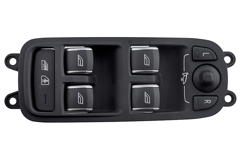 NTY – Πολλαπλός Διακόπτης Παραθύρων Για Volvo XC60 S60 V60 Με Chrome/black Design Και Άνετο Έλεγχο Θυρών Εξασφαλίζει Εργοστασιακή Αίσθηση Χειρισμού Και Σταθερή Λειτουργία – 1 Τεμ. (EWS-VV-001) - Thumbnail 3