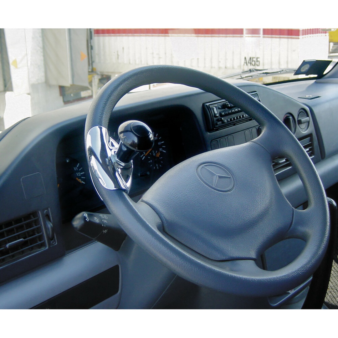 Τεμπελης Τιμονιου Μαυρο Χρωμα Steering Wheel Knob - Thumbnail 2