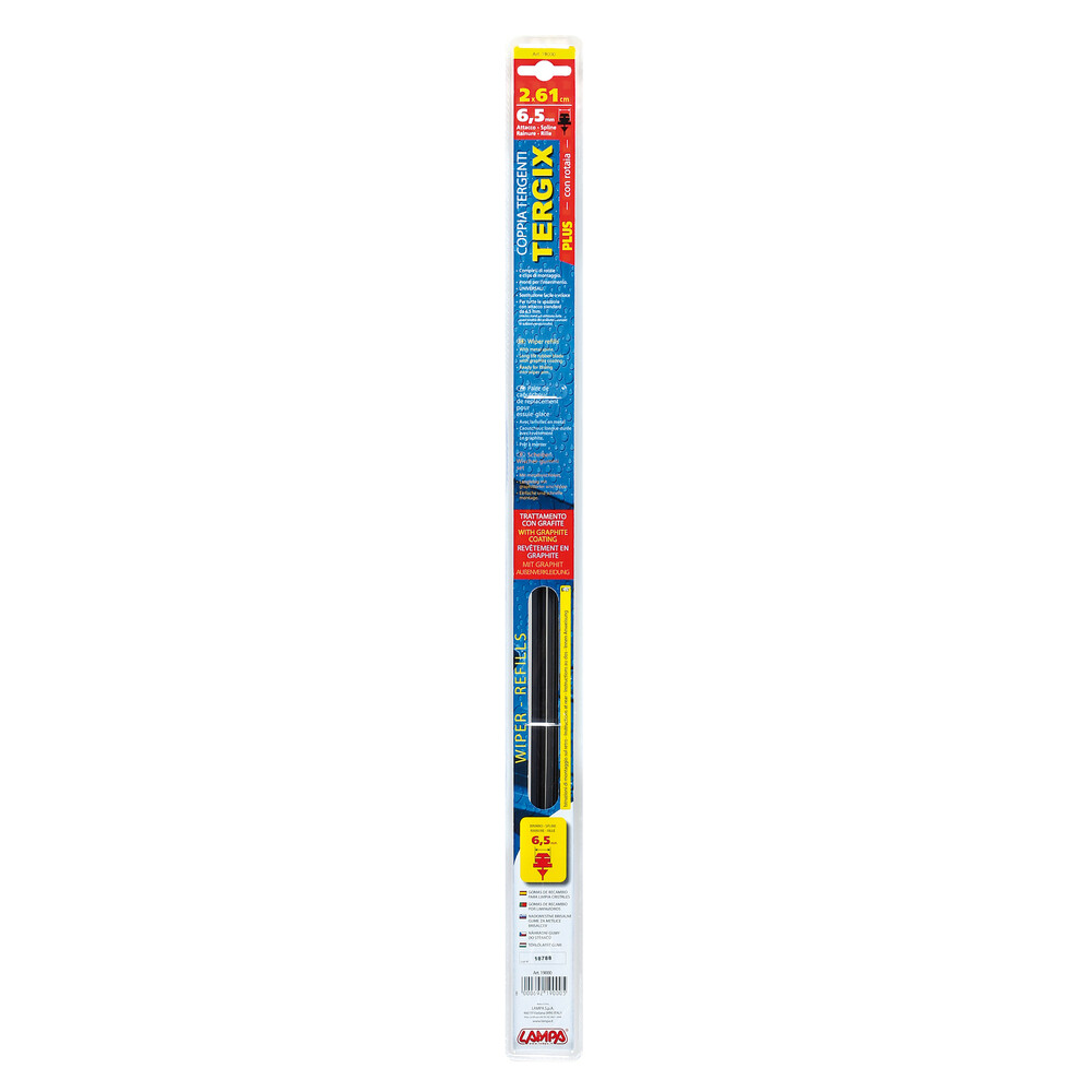 Λαστιχα Υαλοκαθαριστηρων 61CMX6,5MM Tergix Plus Με Επικαλυψη Γραφιτη Με Λαμακια Σε Πλαστικη Blister Συσκευασια - Thumbnail 4