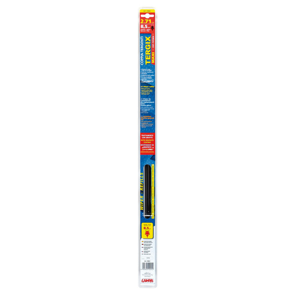 Λαστιχα Υαλοκαθαριστηρων 71CMX8,5MM Tergix Plus Με Επικαλυψη Γραφιτη Με Λαμακια Σε Πλαστικη Blister Συσκευασια - Thumbnail 2