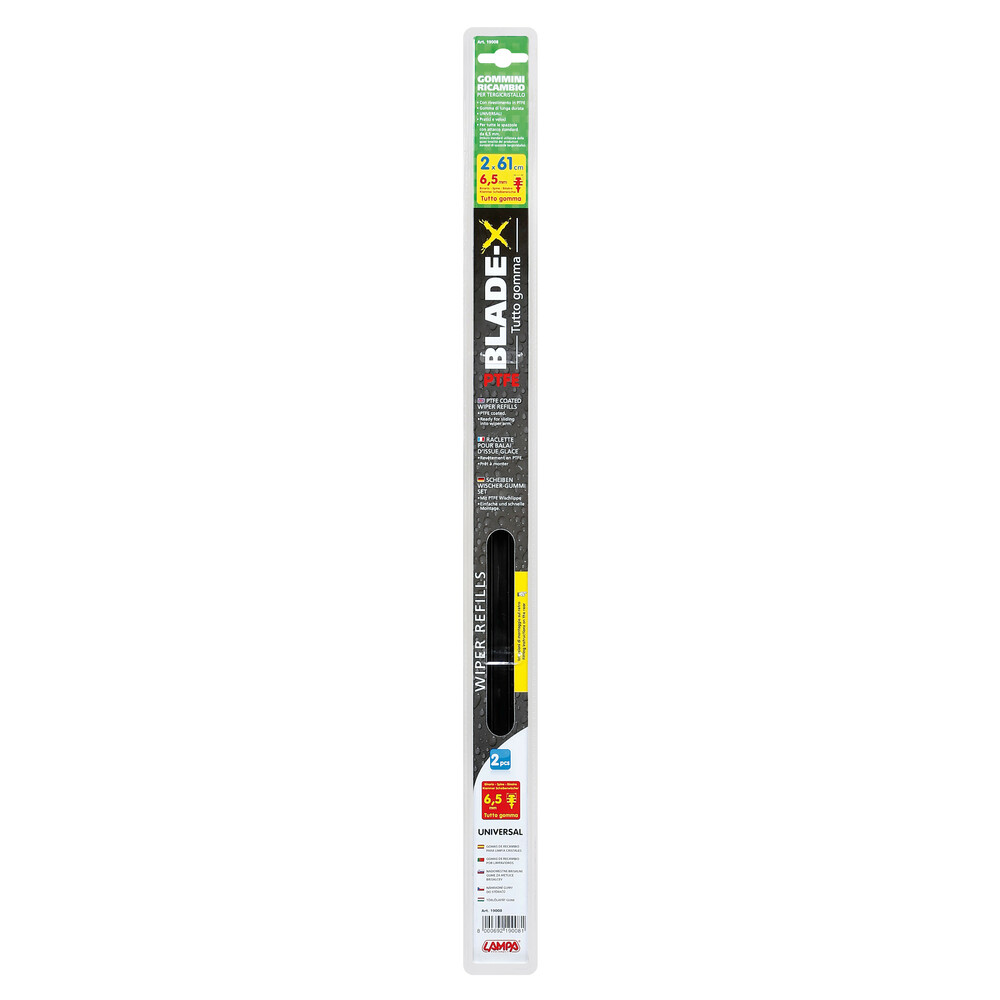 Λαστιχα Υαλοκαθαριστηρων 61CMX6,5MM Blade-x  Με Επικαλυψη Ptfe Χωρις Λαμακια Σε Πλαστικη Blister Συσκευασια - Thumbnail 4