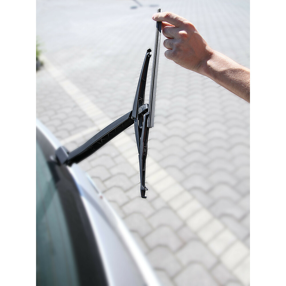 Λαστιχο Πισω Υαλοκαθαριστηρα 51CM R511 Με Λαμα Ανοξειδωτου Χαλυβα Και Γραφιτη - Ευκολης Τοποθετησης - Thumbnail 5