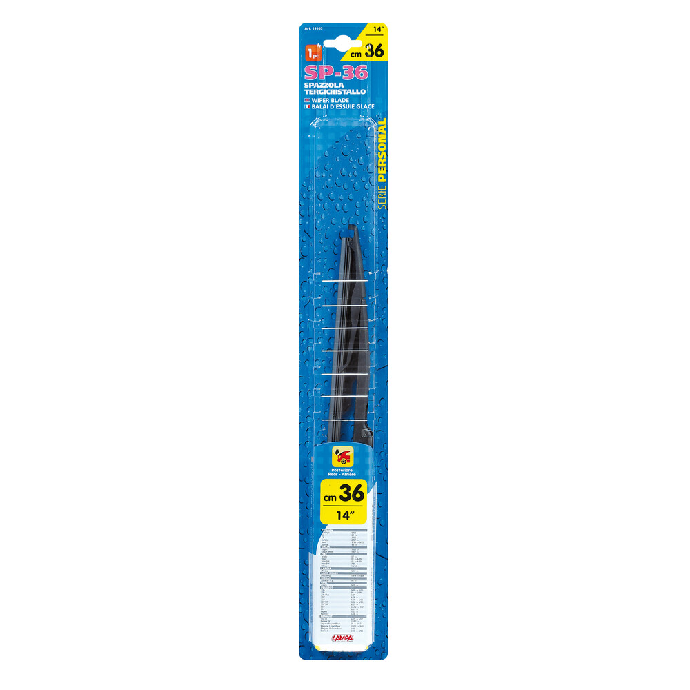 Υαλοκαθαριστηρας Για Πισω Τζαμι Personal SP36 36 Cm (14 Inch) - 1 Τεμ. - Thumbnail 2