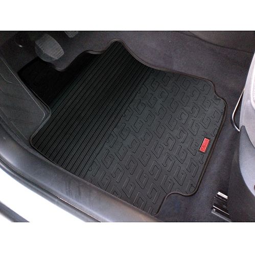 LAMPA - Πατακια Αυτοκινητου Απο Λαστιχο Για Renault Clio Iii 10/2005-2012 Σε Μαυρο Χρωμα Me Κουμπωματα - 4 Τεμ. - Thumbnail 5