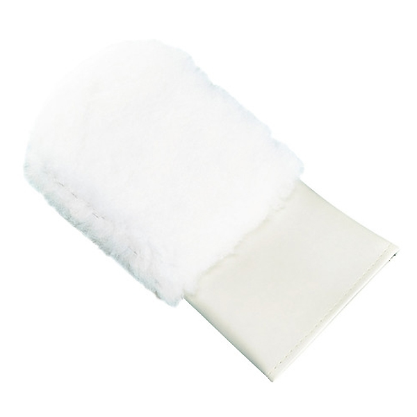 Γαντι Πλυσιματος Χνουδωτο (polyester) Αδιαβροχο Λευκο 29X16CM - Thumbnail 2